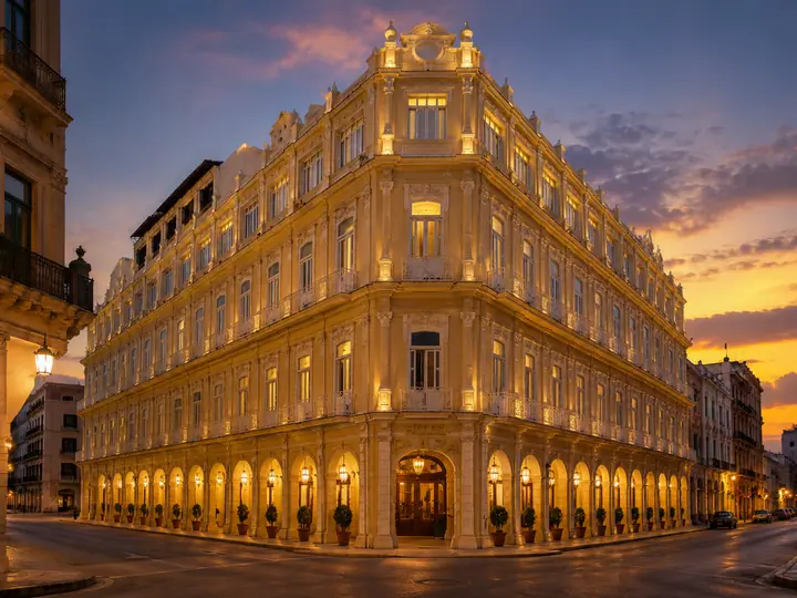 Habitación señorial del Hotel Plaza